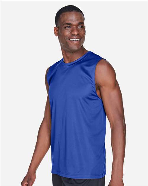 Men's Zone Performance Muscle T-Shirt – On Model – Side