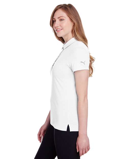 Women's Fusion Polo – On Model – Side