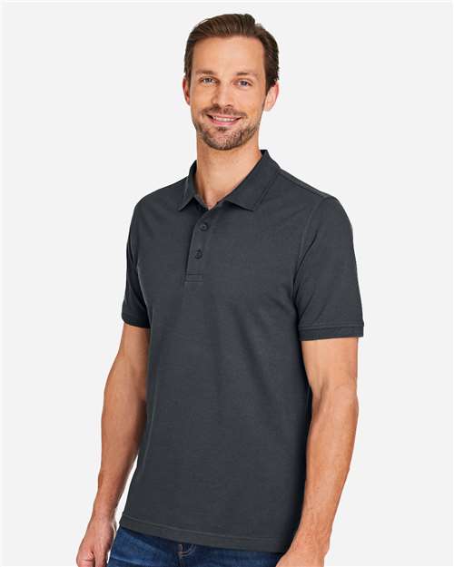 Men's Valiant Cotton Snag Protect Polo – On Model – Side
