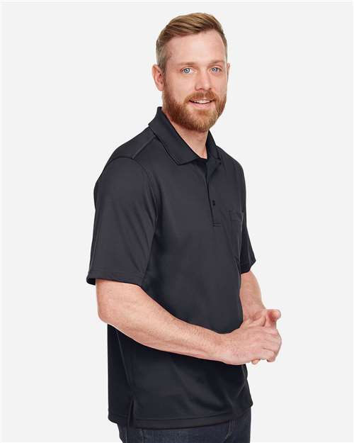 Men's Advantage Snag Protection Plus IL Pocket Polo – On Model – Side