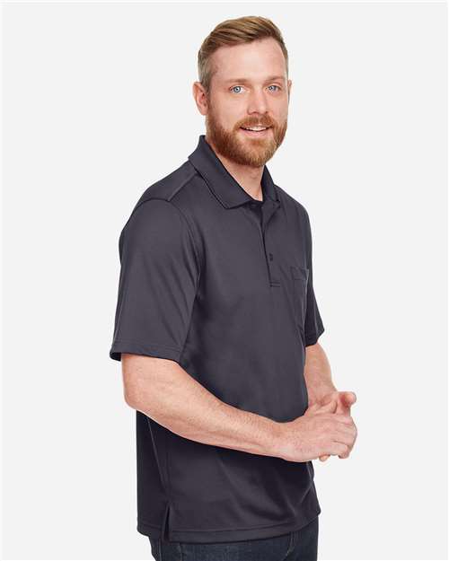 Men's Advantage Snag Protection Plus IL Pocket Polo – On Model – Side