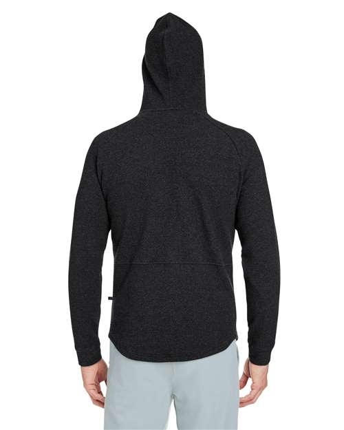 Unisex Camden Hooded Pullover – On Model – Back