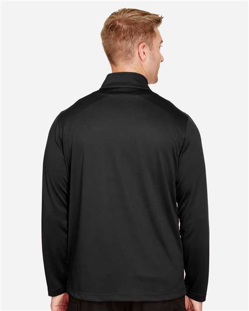 Men's Advantage Snag Protection Plus Quarter-Zip Pullover – On Model – Back
