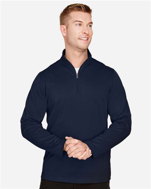 Men's Advantage Snag Protection Plus Quarter-Zip Pullover – On Model