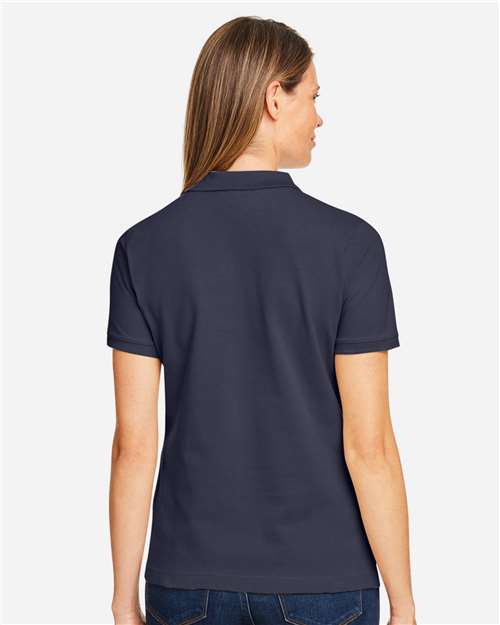 Women's Cotton Polo – On Model – Back
