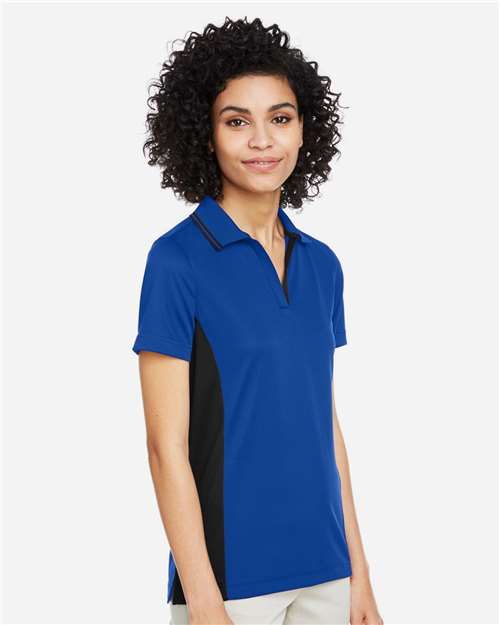 Women's Flash Snag Protection Plus IL Colorblock Polo – On Model – Side