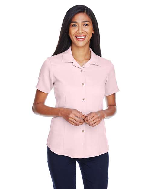Women's Bahama Cord Camp Shirt – On Model