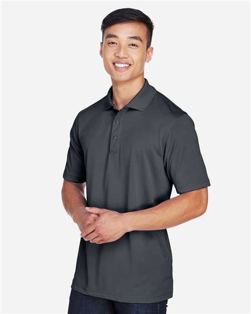 Men's Advantage Snag Protection Plus IL Snap Placket Polo – On Model – Side