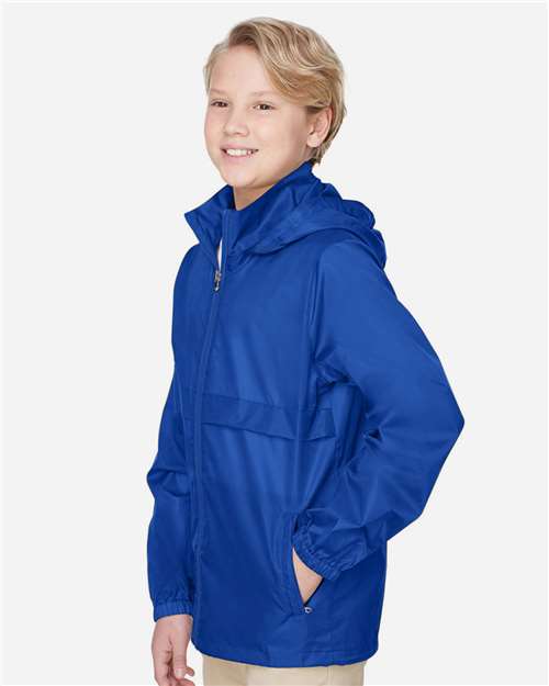 Youth Zone Protect Lightweight Jacket – On Model – Side