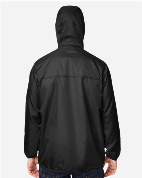Unisex Zone Protect Packable Anorak Jacket – On Model – Back