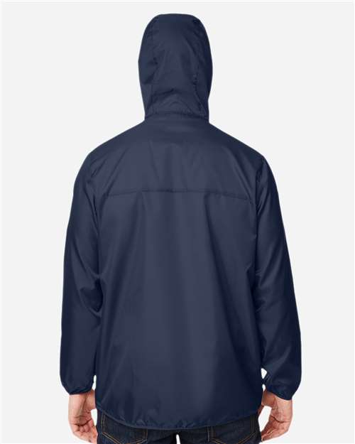 Unisex Zone Protect Packable Anorak Jacket – On Model – Back