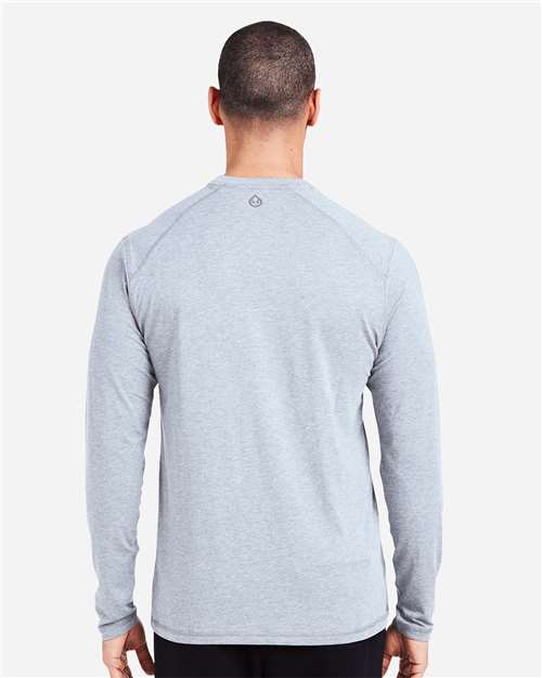 Men's Carrollton Fitness Long Sleeve T-Shirt – On Model – Back