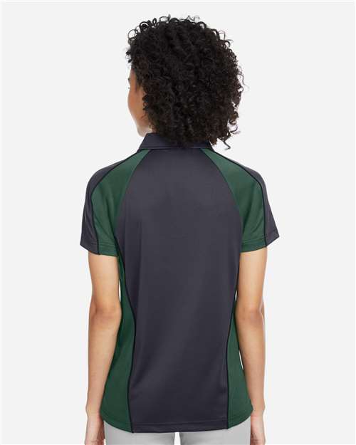 Women's Advantage Snag Protection Plus IL Colorblock Polo – On Model – Back