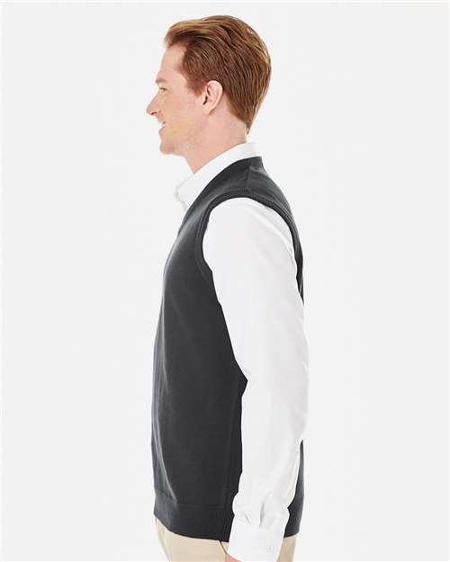Men's Pilbloc™ V-Neck Sweater Vest – On Model – Side