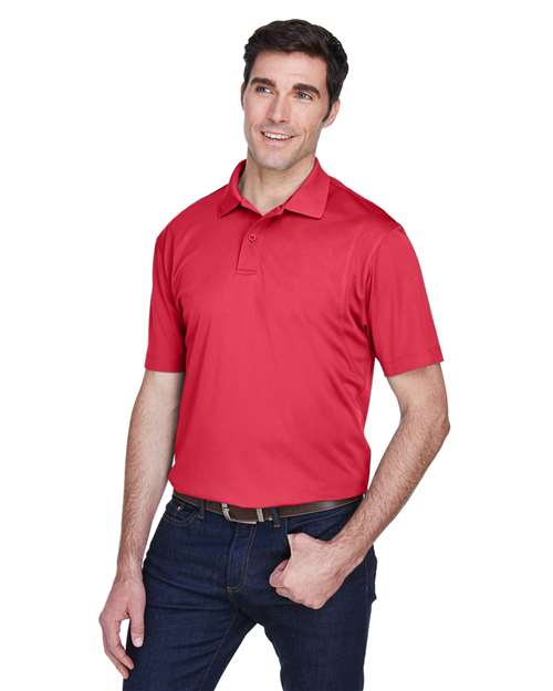 Men's Micro Piqué Polo – On Model – Side