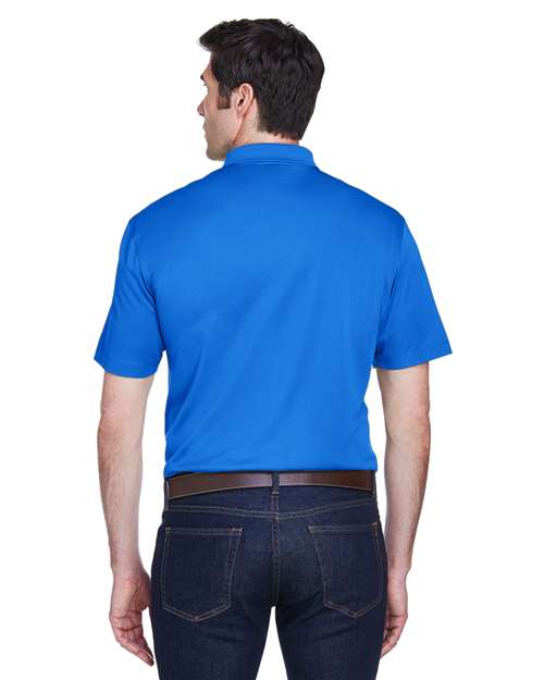 Men's Micro Piqué Polo – On Model – Back