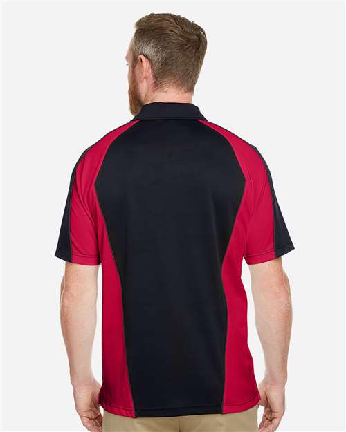 Men's Advantage Snag Protection Plus IL Colorblock Polo – On Model – Back
