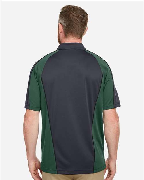 Men's Advantage Snag Protection Plus IL Colorblock Polo – On Model – Back