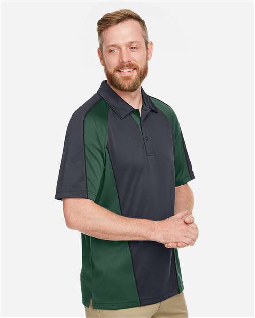 Men's Advantage Snag Protection Plus IL Colorblock Polo – On Model – Side