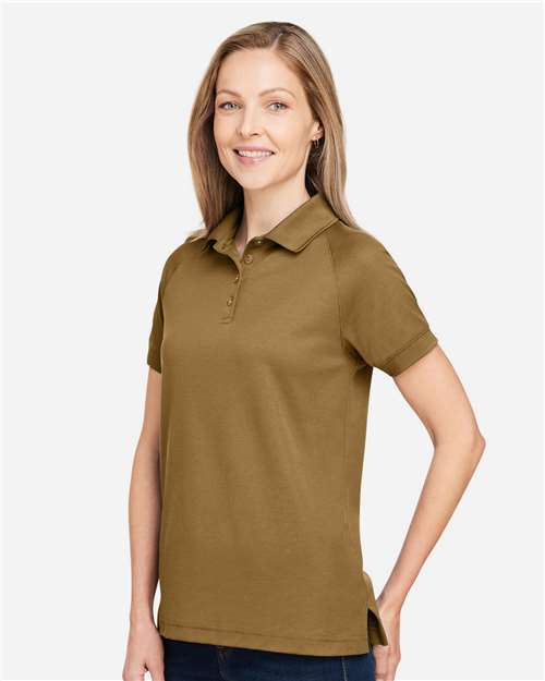Women's Charge Snag and Soil Protect Polo – On Model – Side
