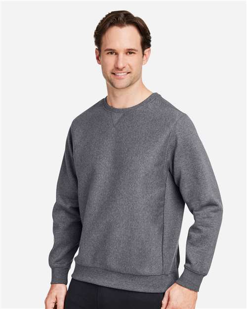 Unisex Zone HydroSport™ Heavyweight Crewneck Sweatshirt – On Model – Side