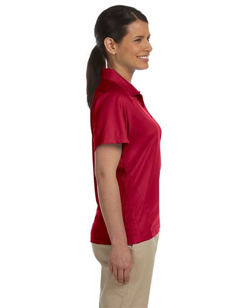 Women's Polytech Mesh Insert Polo – On Model – Side
