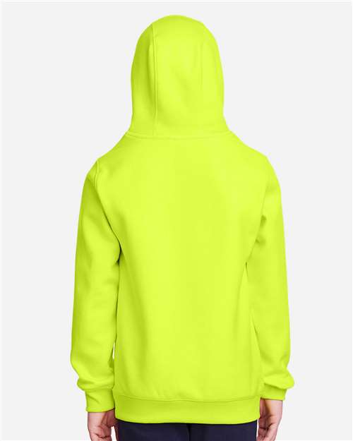 Youth Zone HydroSport™ Heavyweight Hooded Sweatshirt – On Model – Back