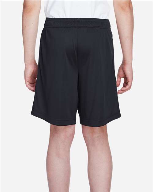 Youth Zone Performance Shorts – On Model – Back