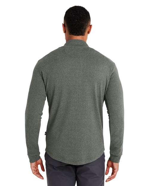 Men's Emery Quarter-Zip Pullover – On Model – Back