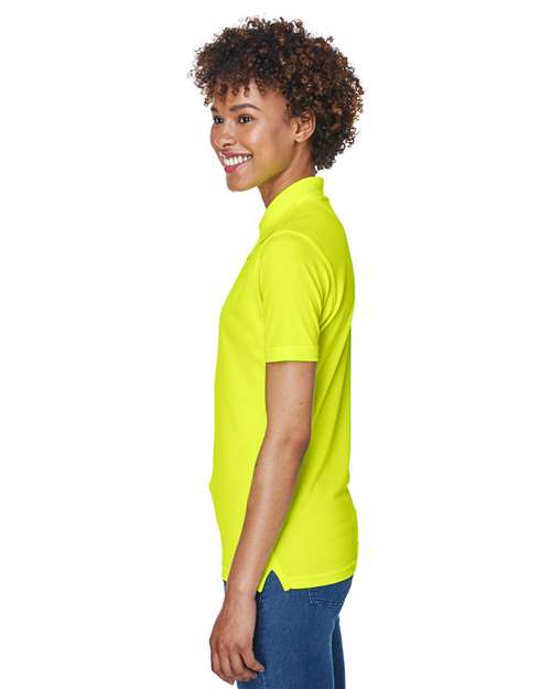 Women's Cool & Dry Mesh Piqué Polo – On Model – Side