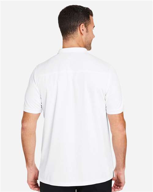 Men's Express Tech Performance Polo – On Model – Back