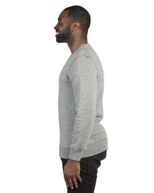 Unisex Ultimate Crewneck Sweatshirt – On Model – Side