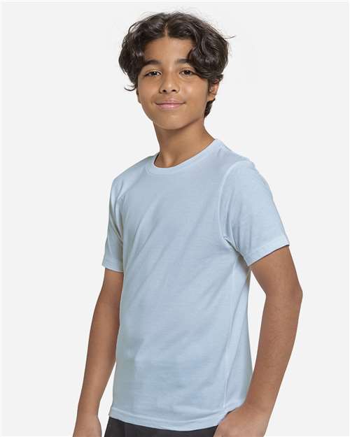 Youth Epic Cotton T-Shirt – On Model – Side