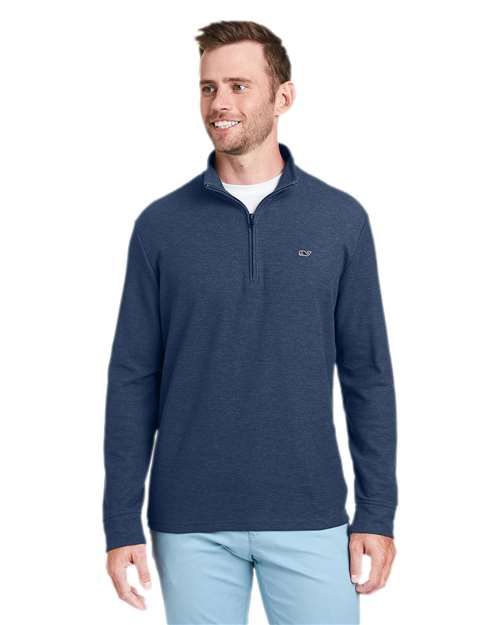 Men's Saltwater Quarter-Zip Pullover – On Model