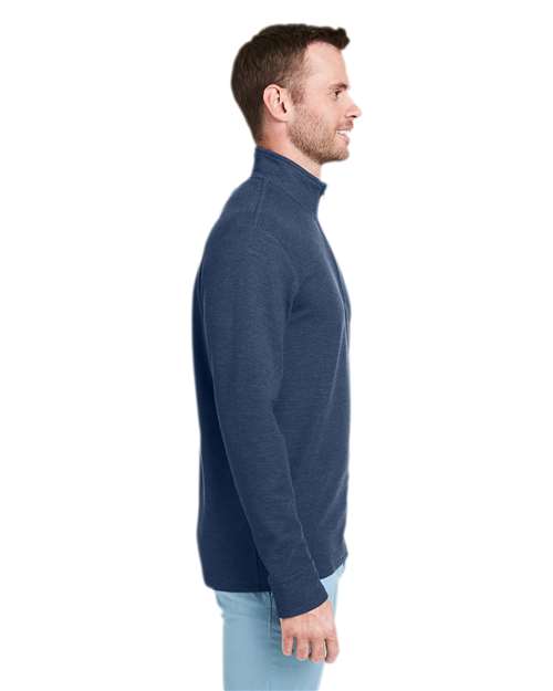 Men's Saltwater Quarter-Zip Pullover – On Model – Side