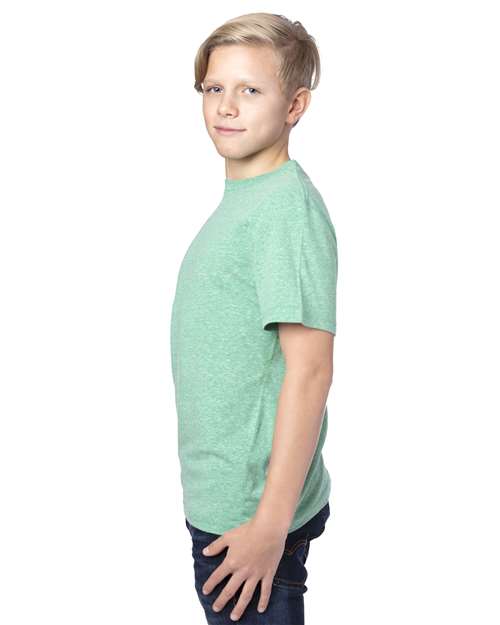 Youth Triblend T-Shirt – On Model – Side