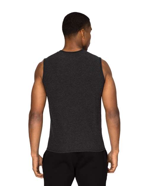 Unisex Impact Tank Top – On Model – Back