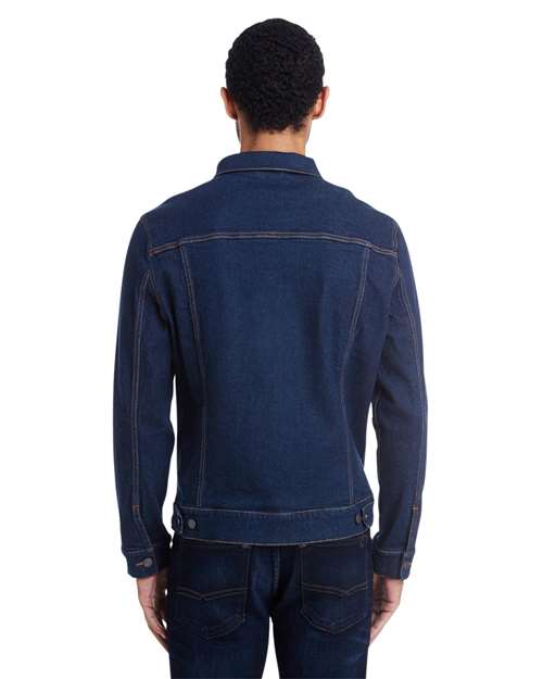 Unisex Denim Jacket – On Model – Back