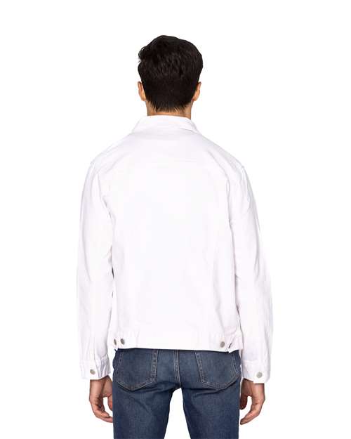 Unisex Denim Jacket – On Model – Back