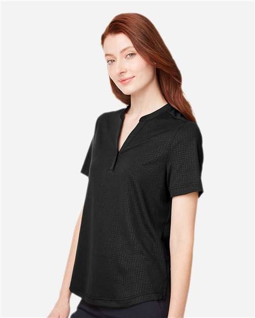 Women's Replay Recycled Polo – On Model – Side