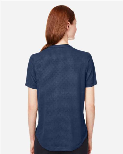 Women's Replay Recycled Polo – On Model – Back