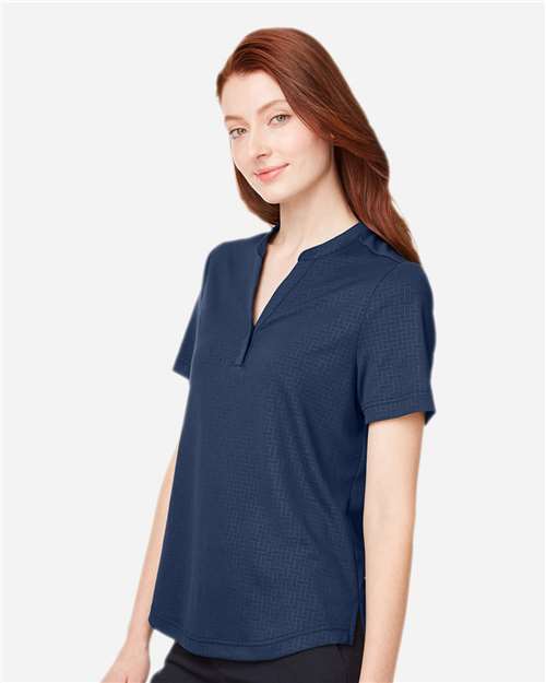Women's Replay Recycled Polo – On Model – Side