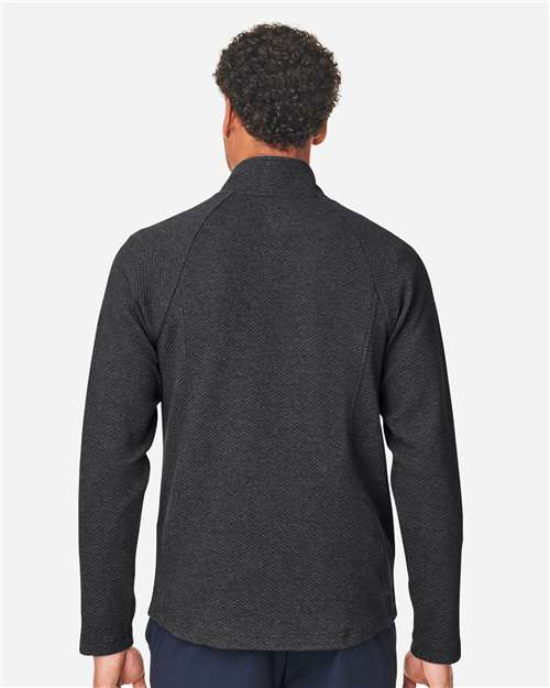 Men's Spirit Textured Full-Zip – On Model – Back