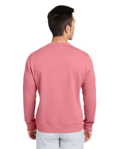 Men's Garment-Dyed Crewneck Sweatshirt – On Model – Back