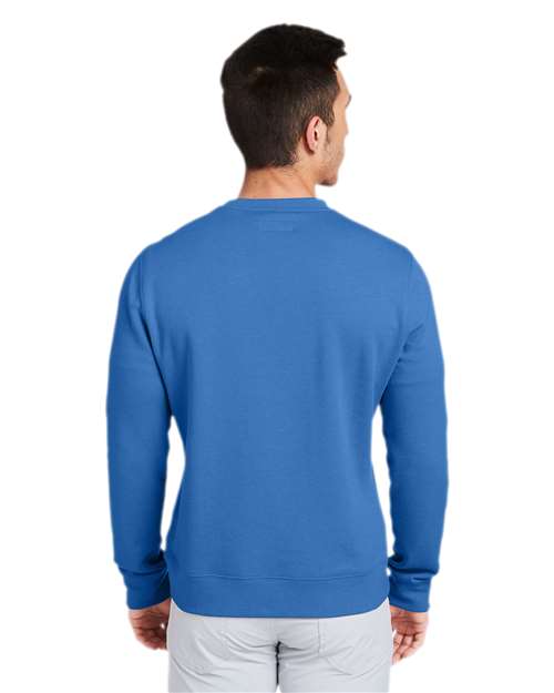 Men's Garment-Dyed Crewneck Sweatshirt – On Model – Back