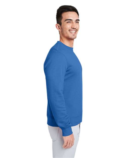 Men's Garment-Dyed Crewneck Sweatshirt – On Model – Side