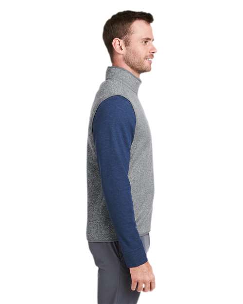Men's Mountain Sweater Fleece Vest – On Model – Side