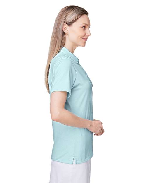 Women's Fanshell Polo – On Model – Side