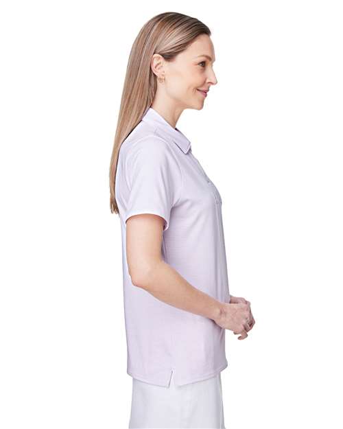 Women's Fanshell Polo – On Model – Side