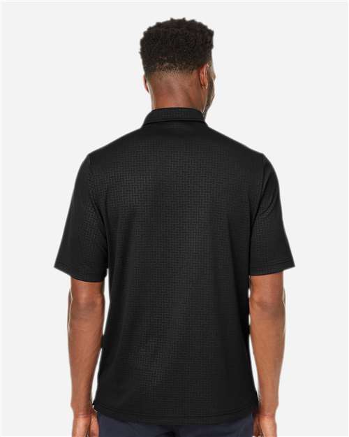 Men's Replay Recycled Pique Polo – On Model – Back